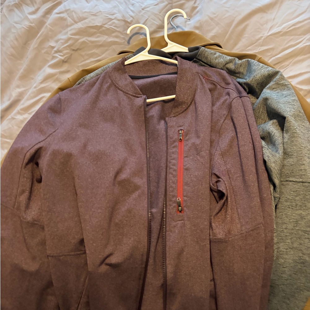 lululemon athletica Men's Plum Bomber Jacket